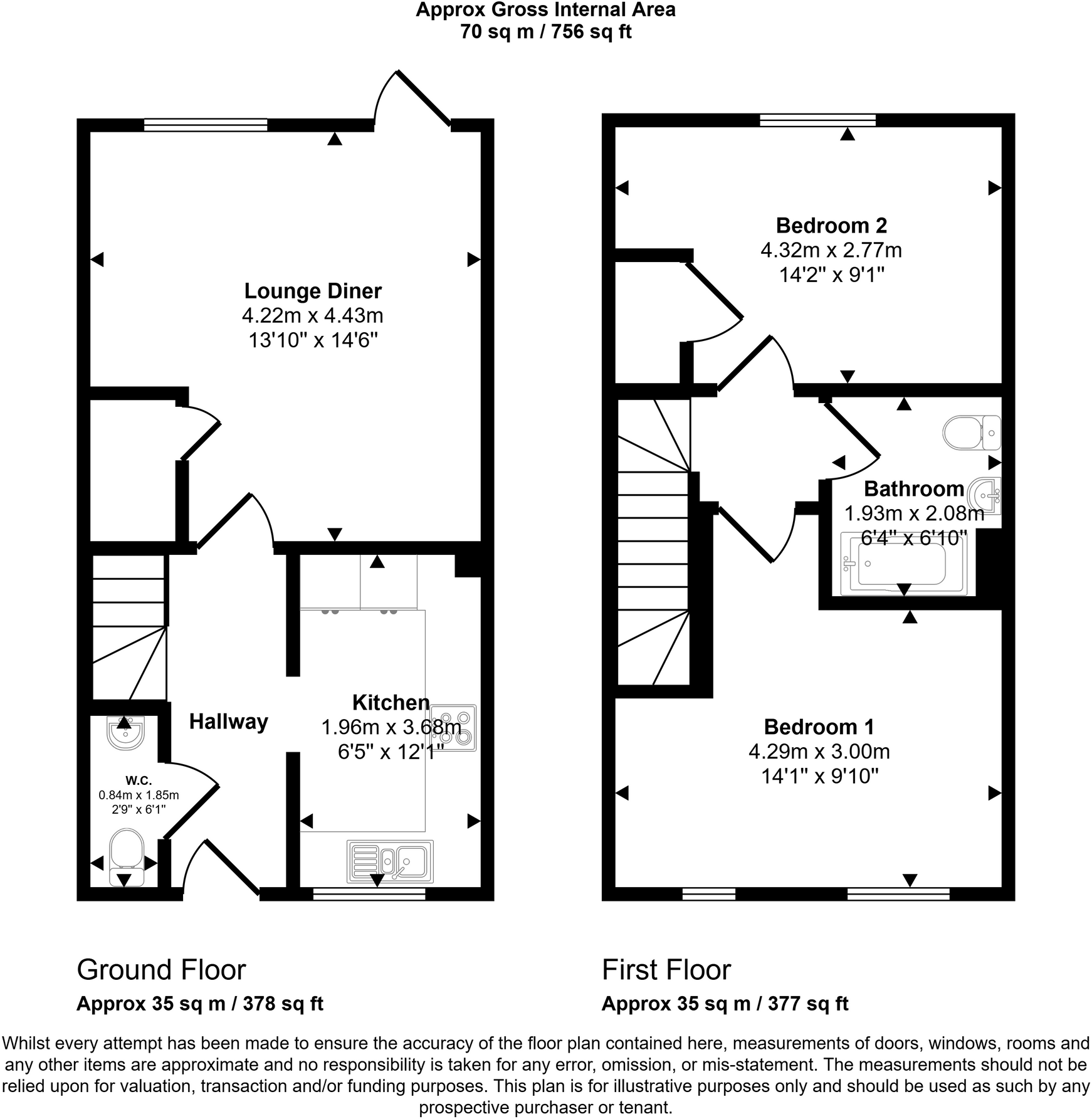 Boyson Drive, Otham, Maidstone, Kent floorplan