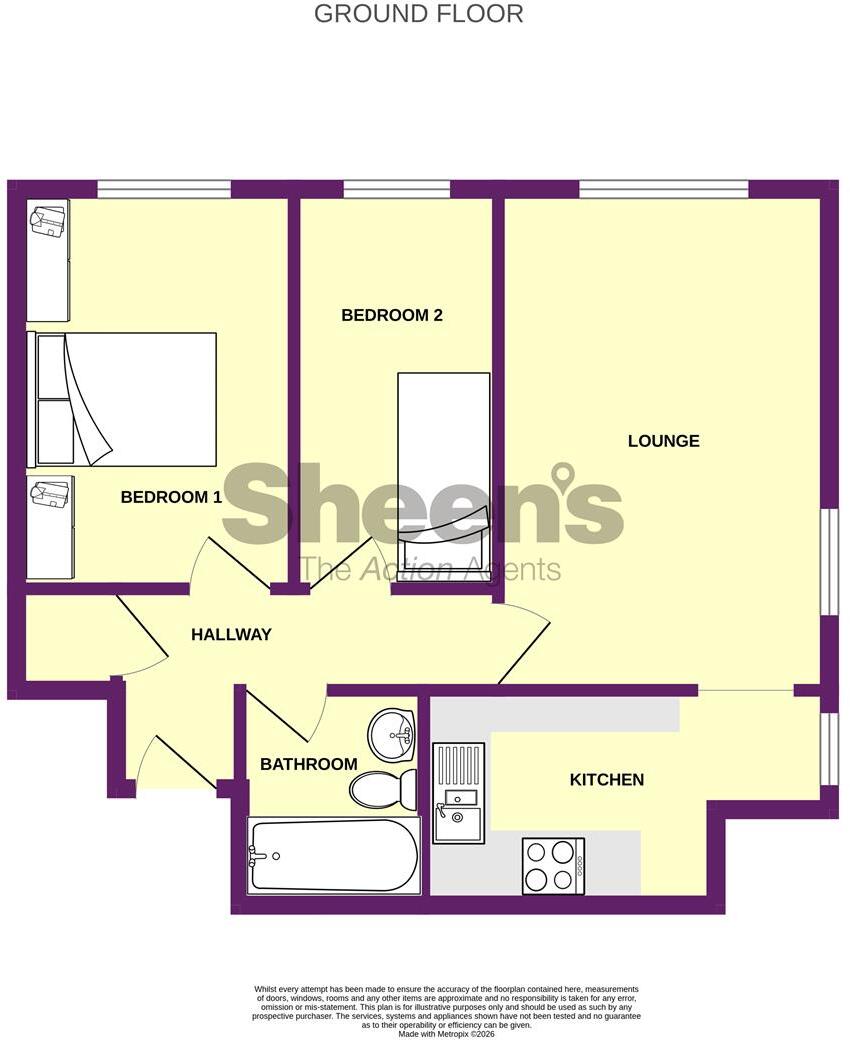 Hastings Avenue, Martello Bay, Clacton-On-Sea, Essex floorplan