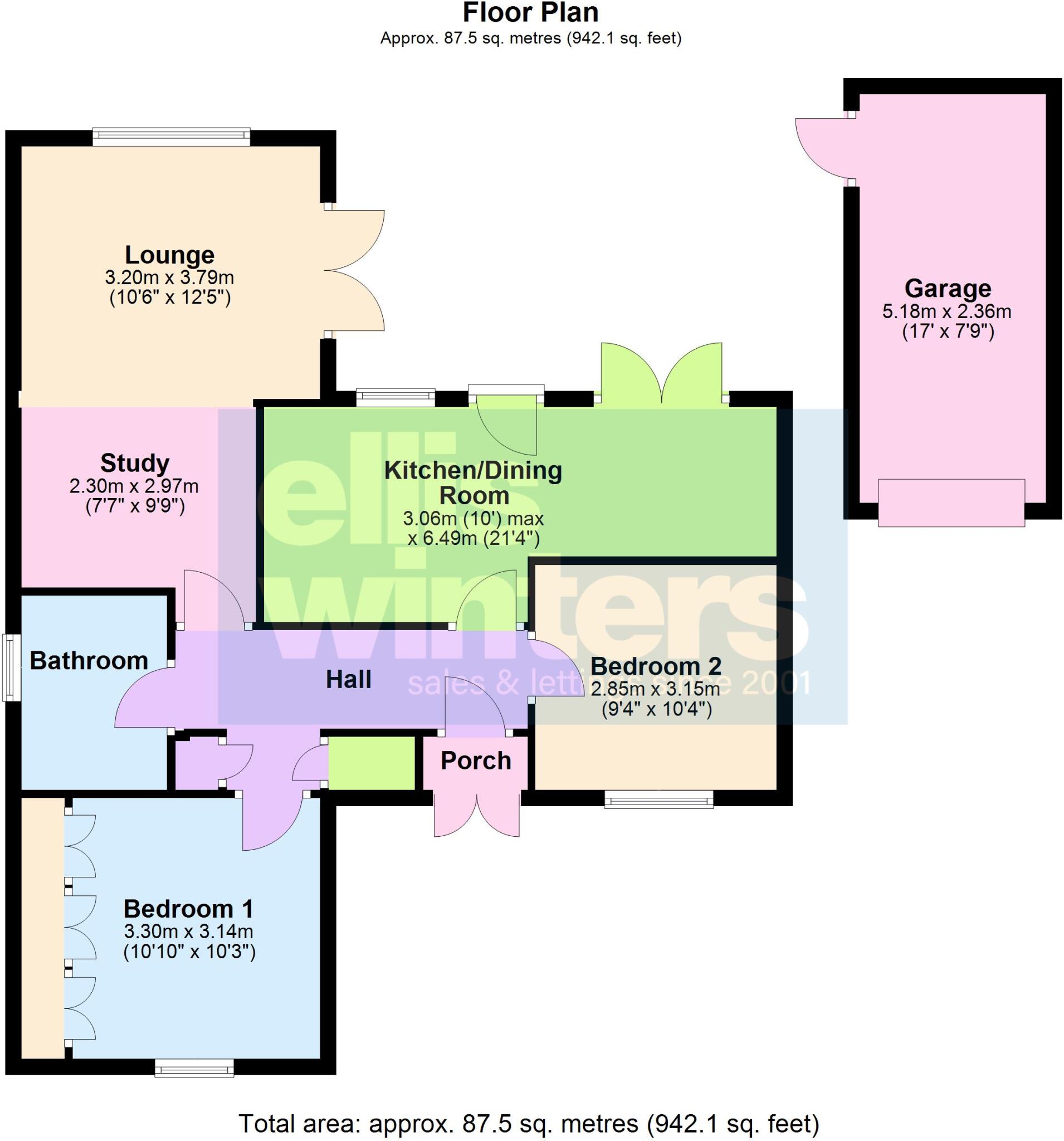 Foxglove Way, March floorplan