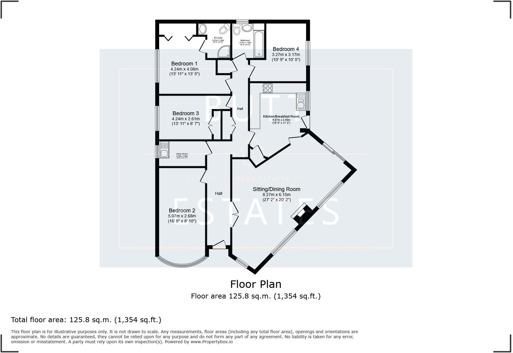 Russets, Old Ebford Lane, Exeter floorplan