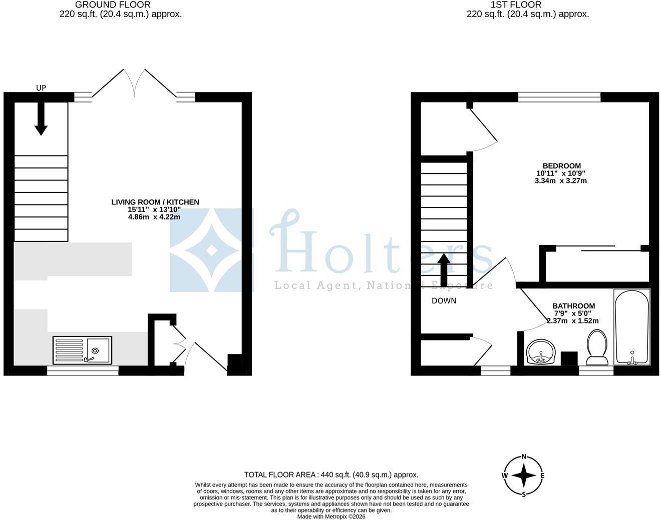 70, Stanton Road, Ludlow floorplan