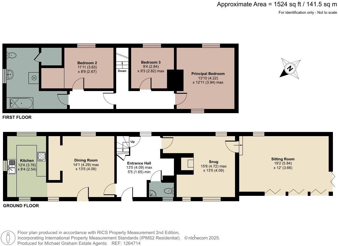 Keinches Lane, Whitchurch, Aylesbury, Buckinghamshire, HP22 floorplan