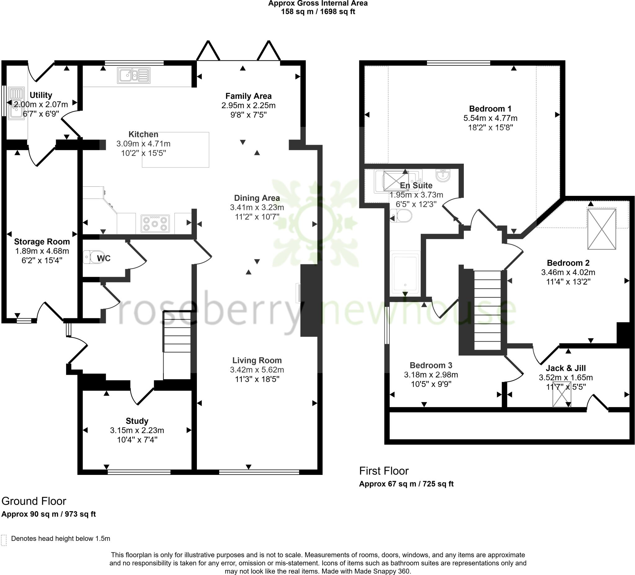 Fairfield Road, Stokesley, Middlesbrough, North Yorkshire floorplan