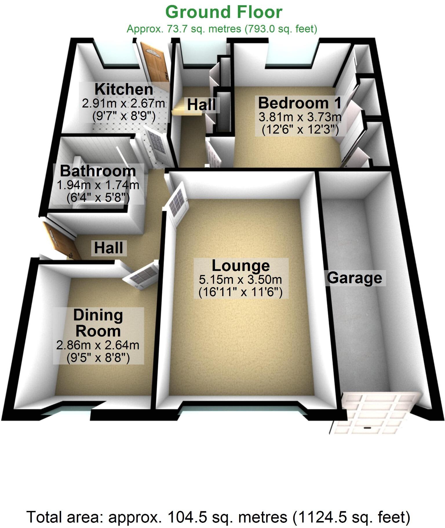 Victoria Road, Padiham, Lancashire, BB12 floorplan