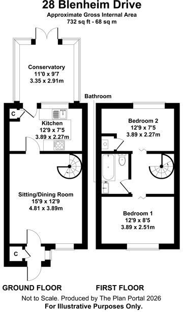 Blenheim Drive, Christchurch floorplan
