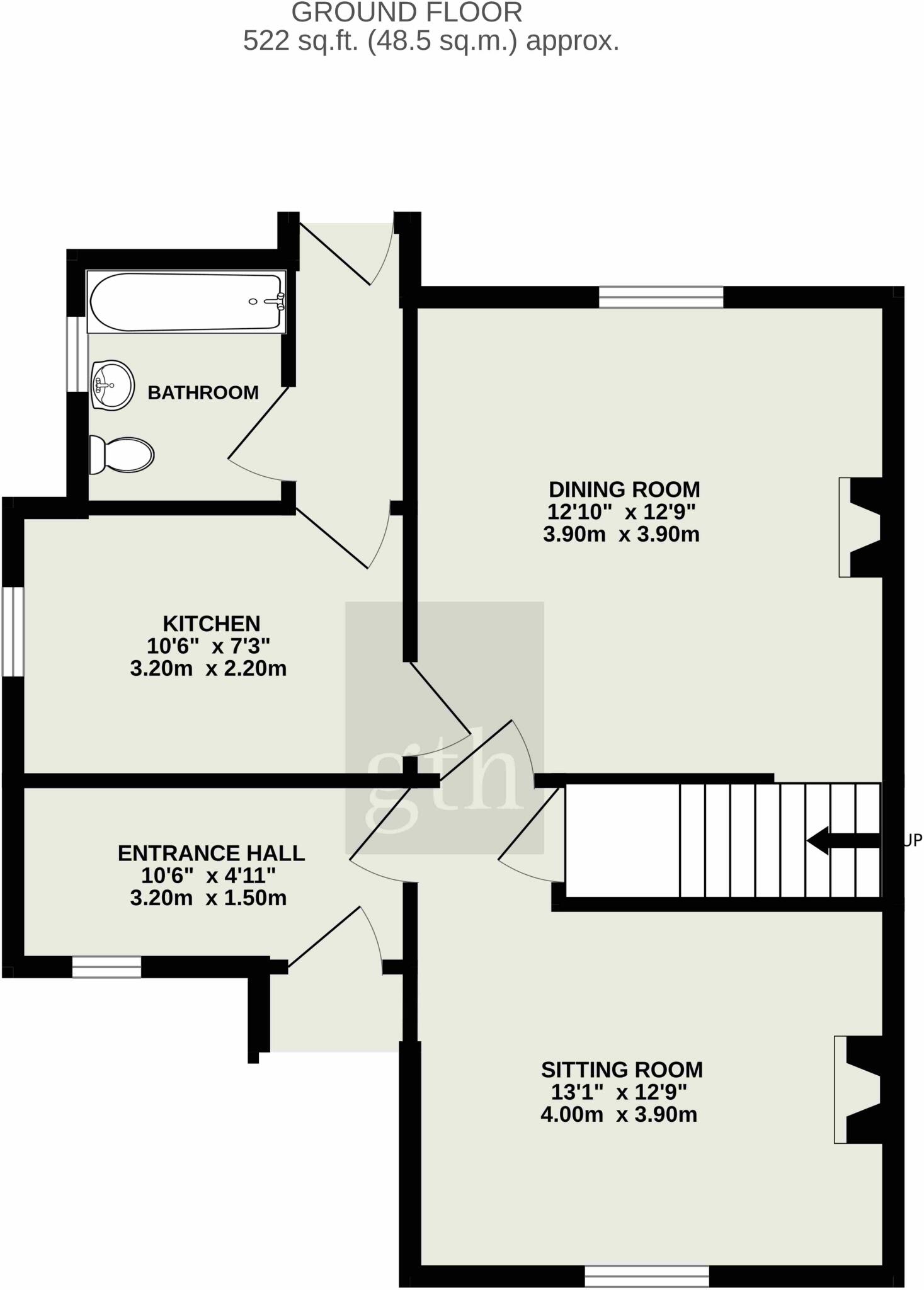 Tonedale, Wellington, Somerset, TA21 floorplan