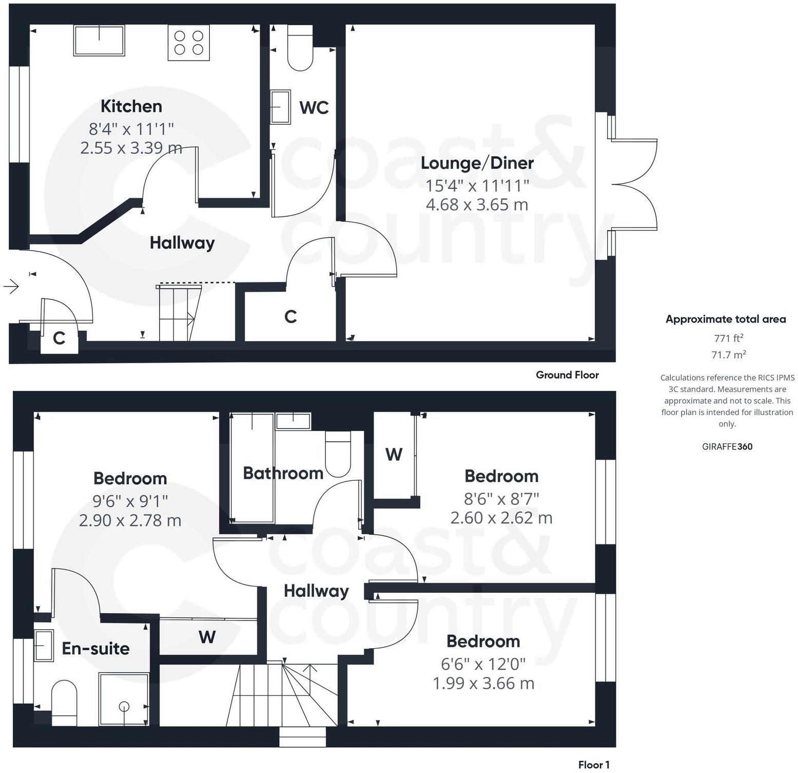 Hollyhock Crescent, Newton Abbot, TQ12 floorplan