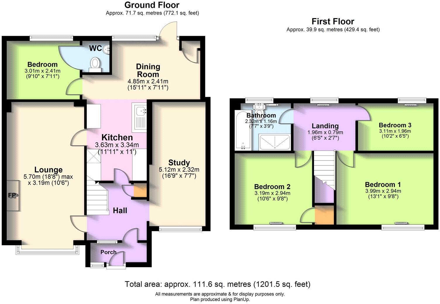 Furnace Lane, Trench, Telford, Shropshire, TF2 floorplan