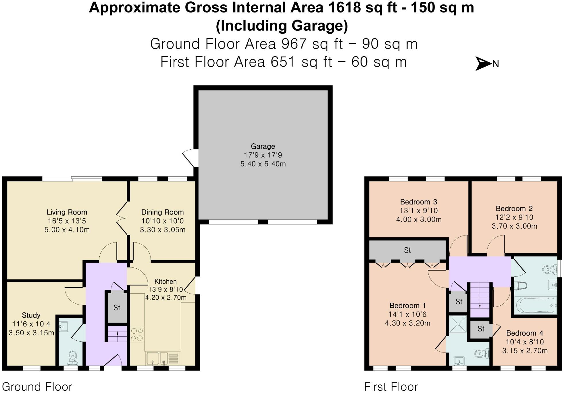Fennel Close, Basingstoke, Hampshire, RG24 floorplan