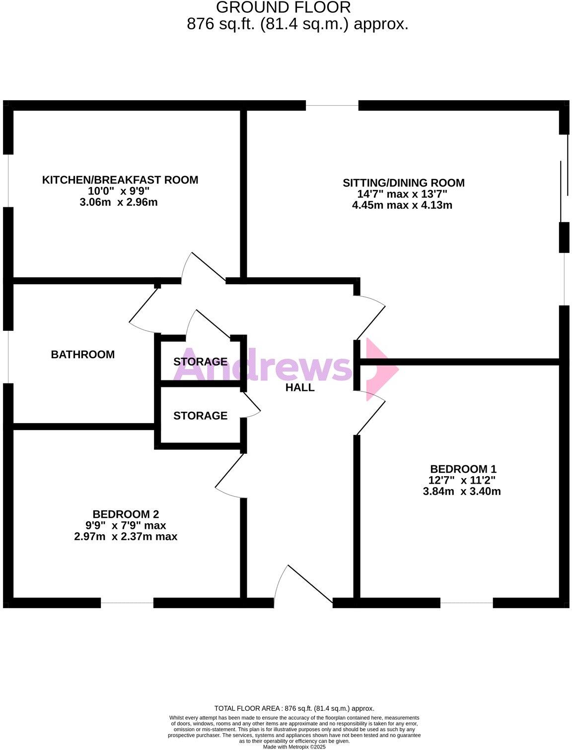 Dorchester Close, Headington, Oxford, Oxfordshire, OX3 floorplan