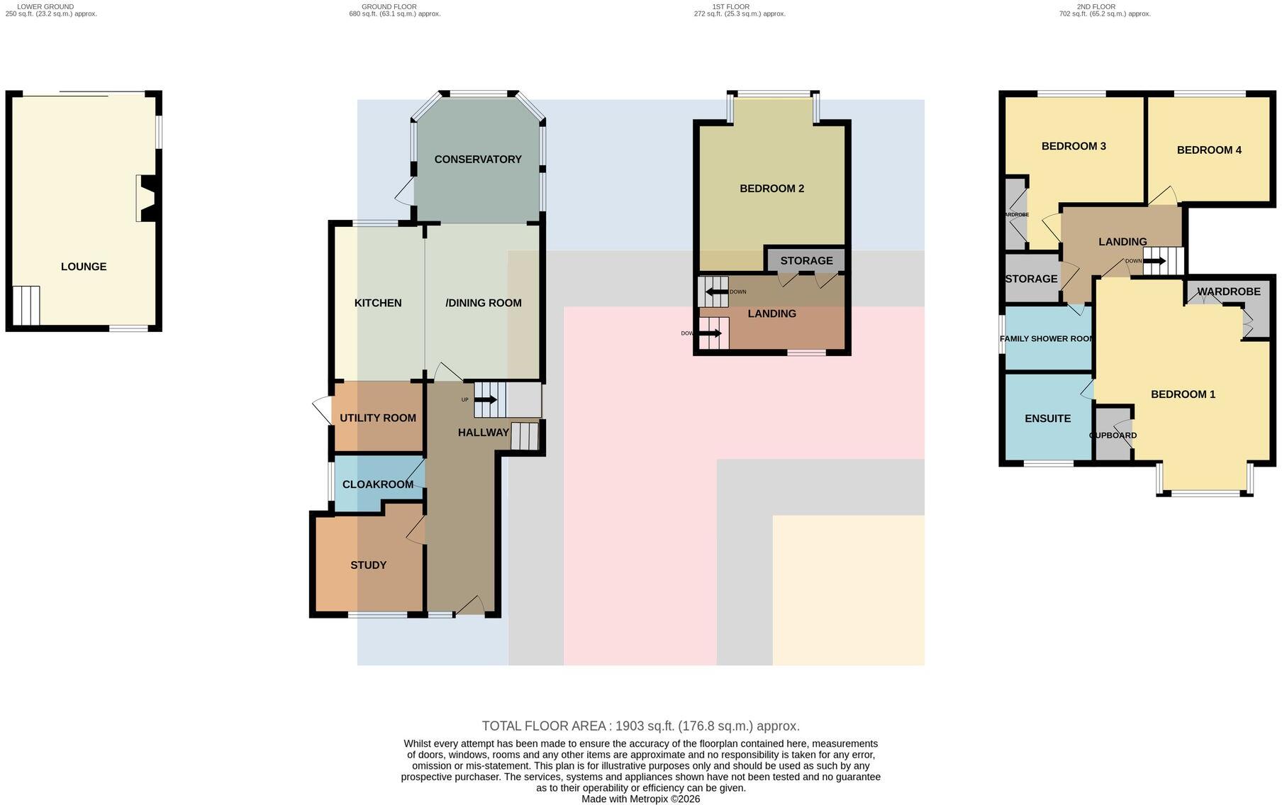 Cardiff Road, Creigiau, CF15 floorplan