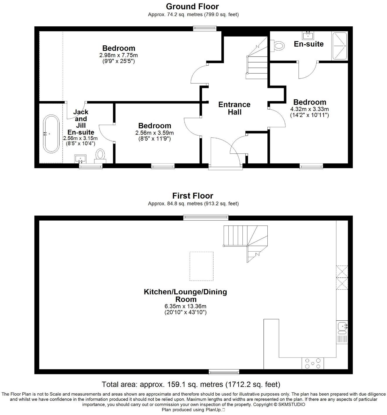 The Barns, Bunkers Lane, Hemel Hempstead, Hertfordshire, HP3 floorplan