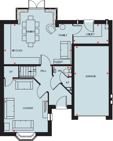 Walton Road,
Drakelow,
DE15 9UA floorplan