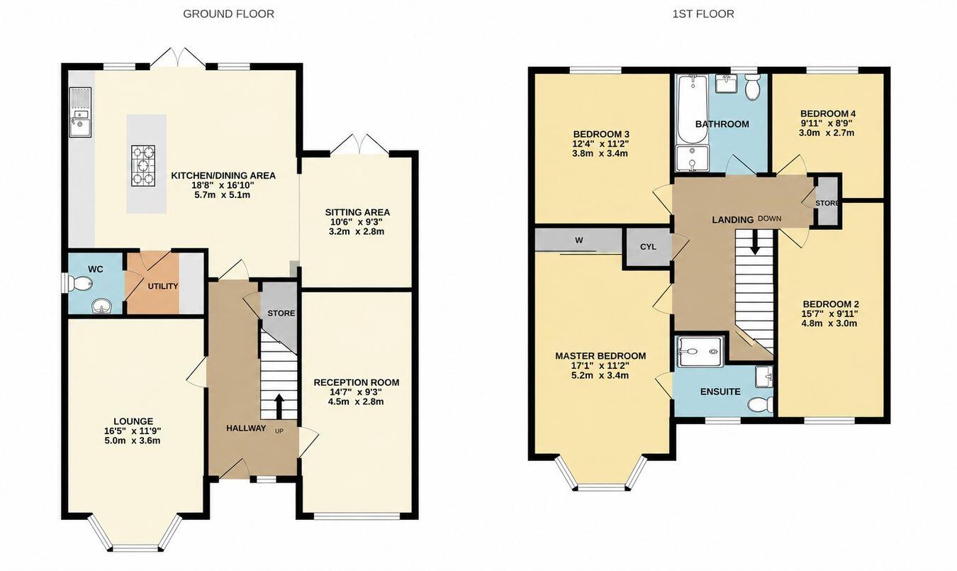 Stoneleigh Park, Thornton, Liverpool, L23 floorplan