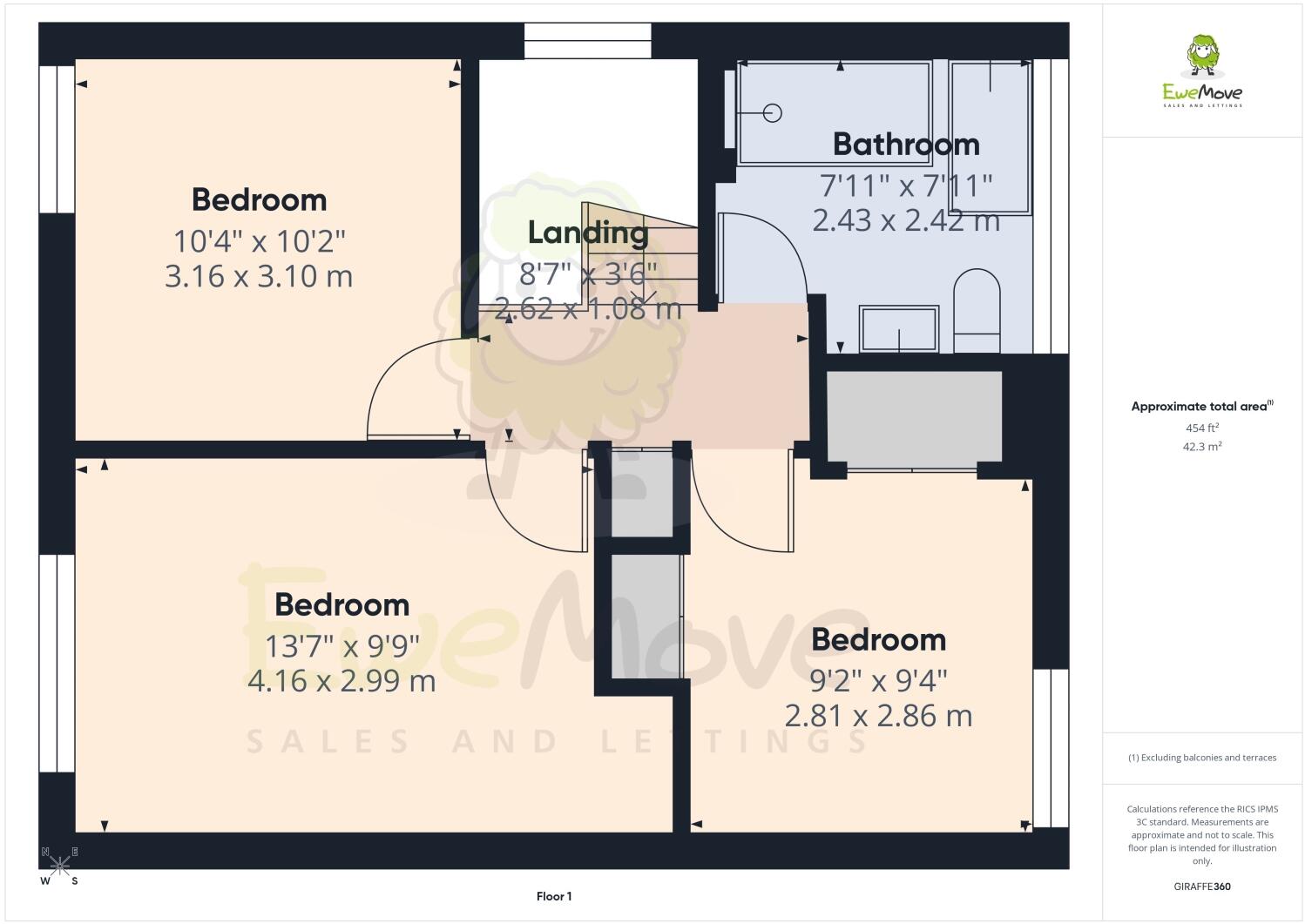Windermere Avenue, Basingstoke, Hampshire, RG22 floorplan
