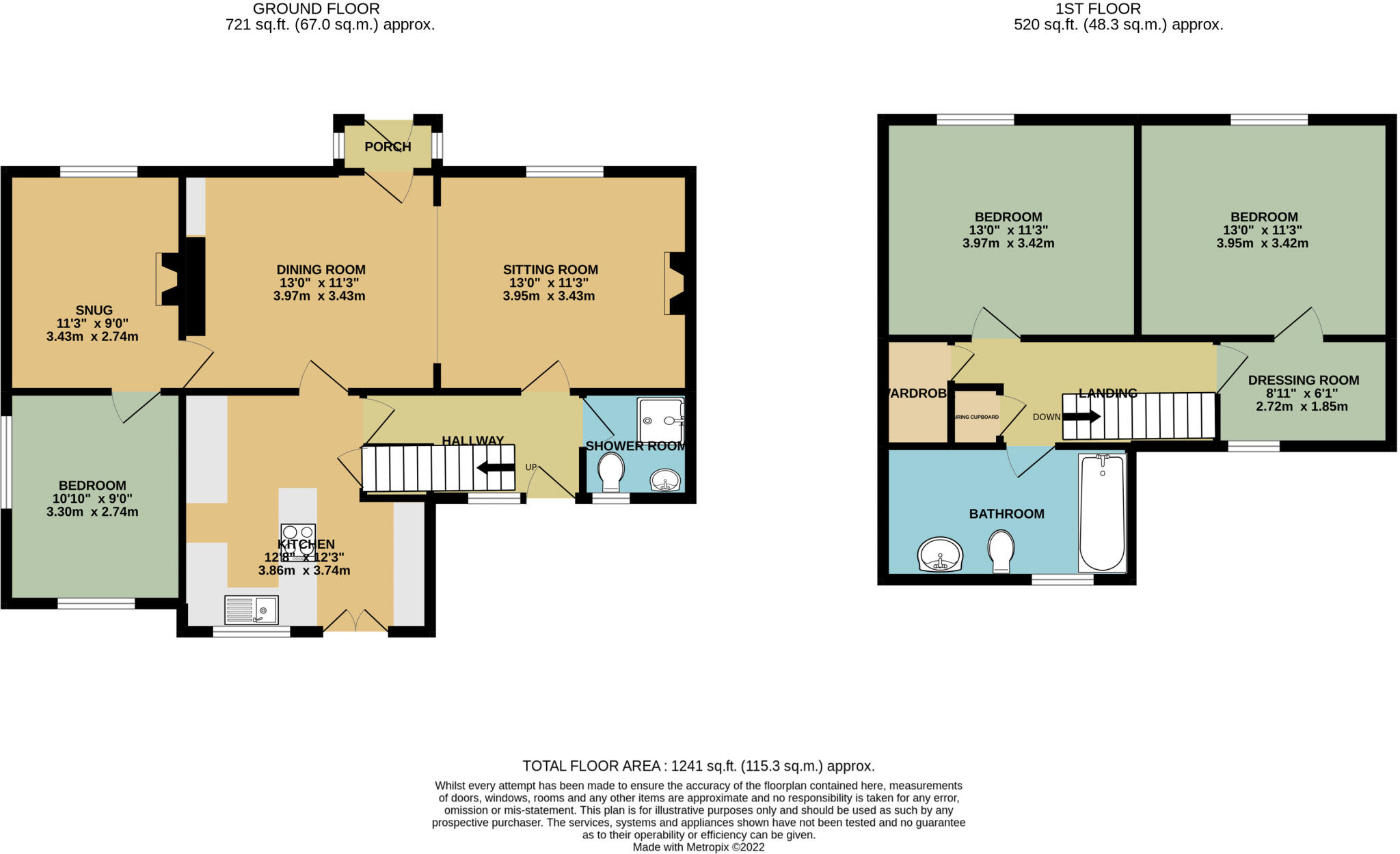 The Street, Holton floorplan