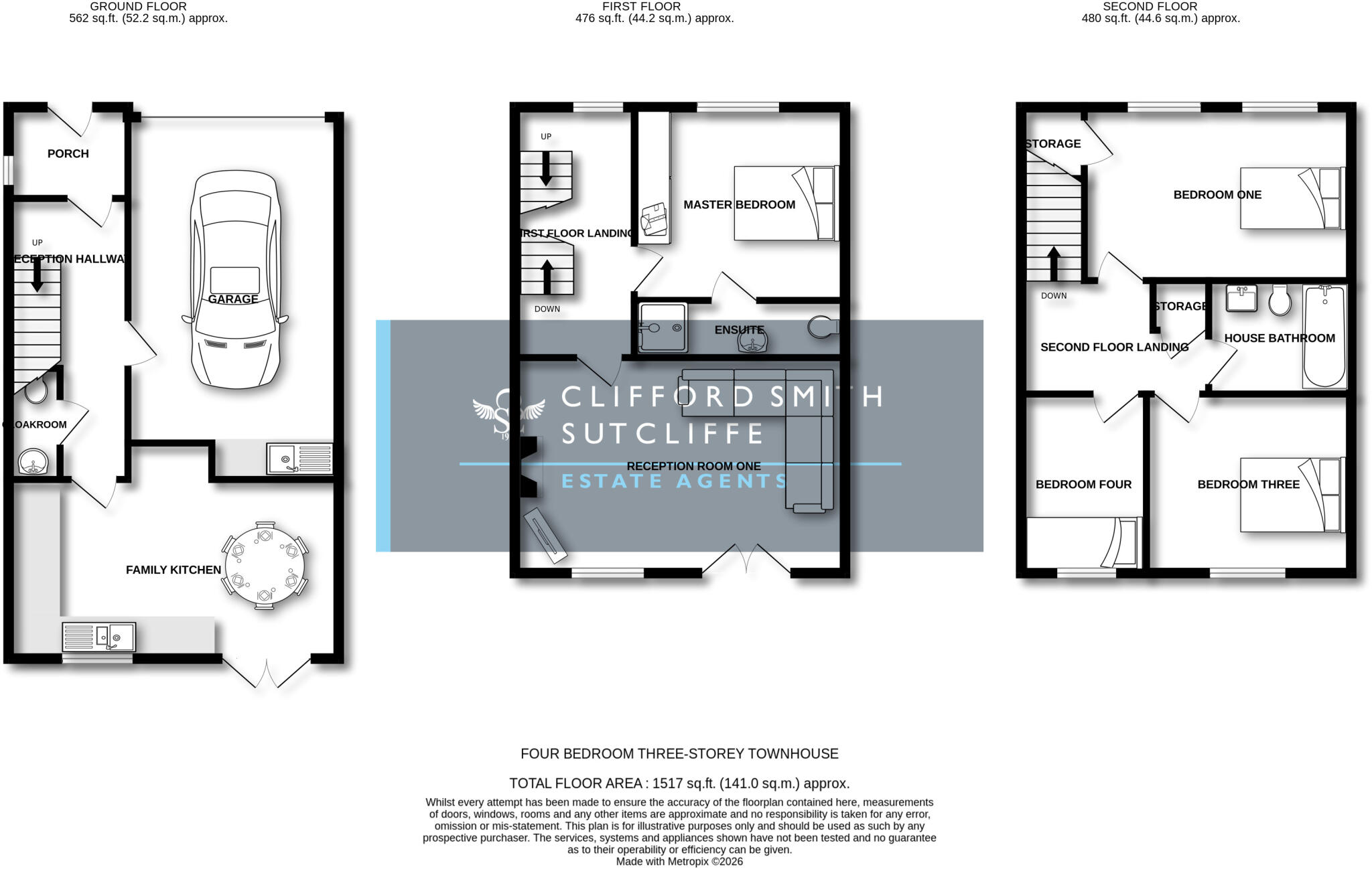 Pendle Lane, Fence floorplan