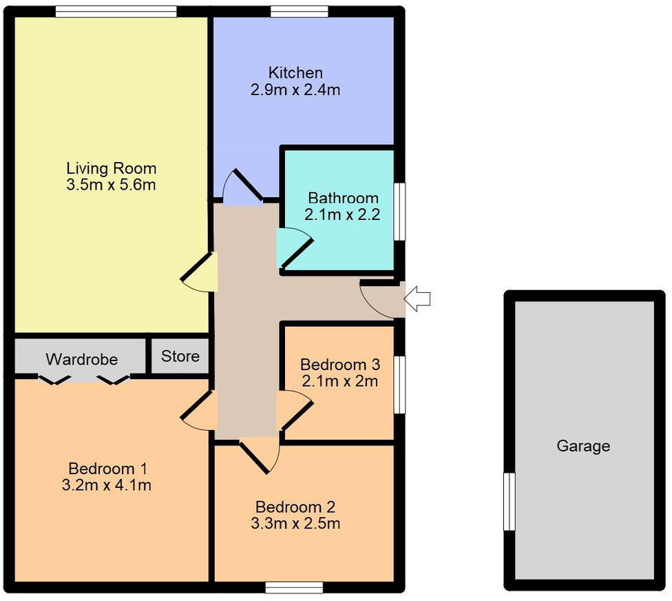 Purbeck Drive, Bury, BL8 1JQ floorplan