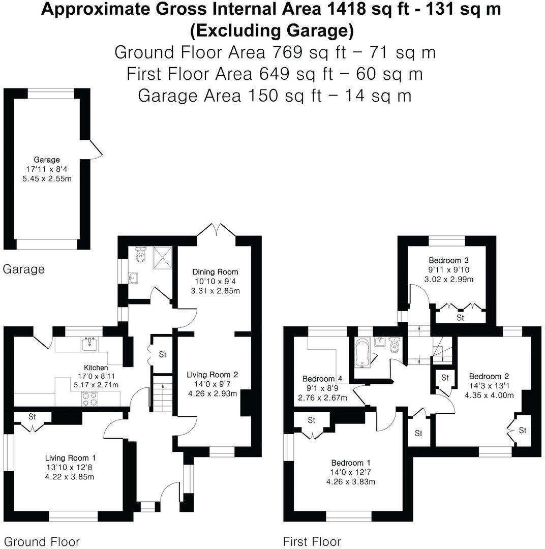Wilderness Road, Guildford, GU2 floorplan