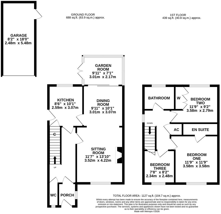 The Finches, Desford floorplan