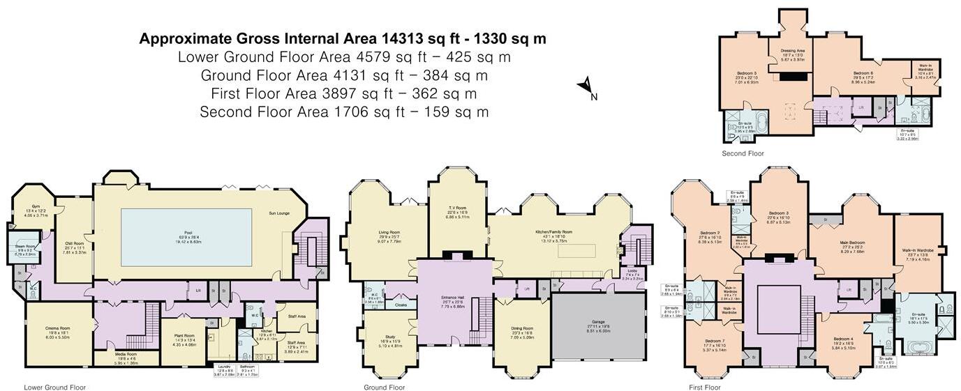 The Avenue, Radlett floorplan