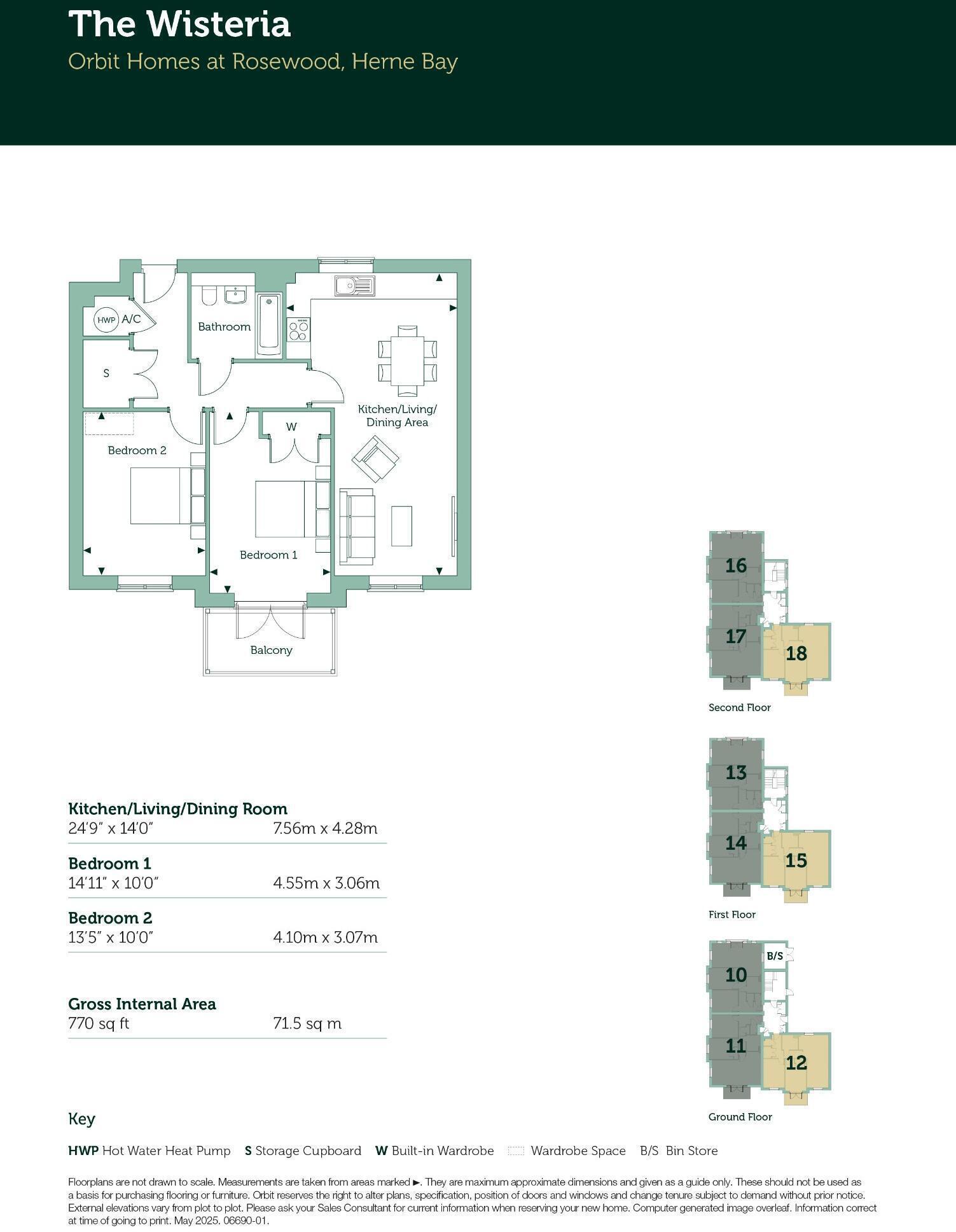 Off Bullockstone Road,
Herne Bay,
CT6 7NR floorplan