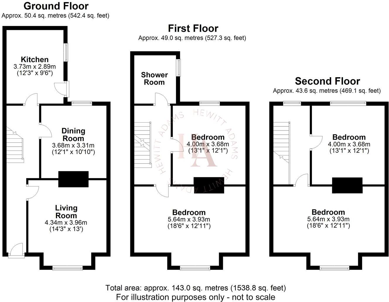 Church Road, Birkenhead floorplan