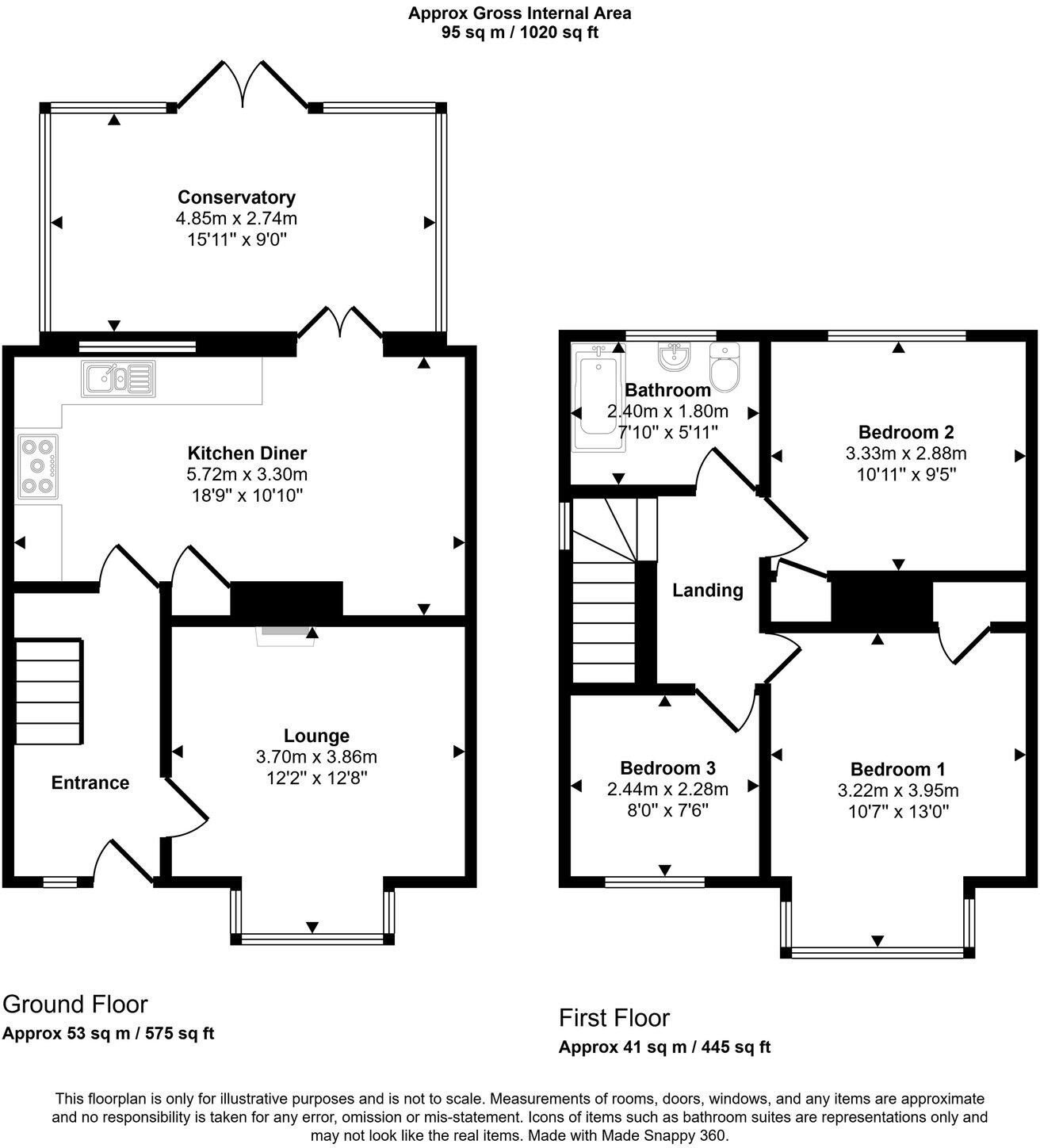 Wheatlands, Great Ayton floorplan