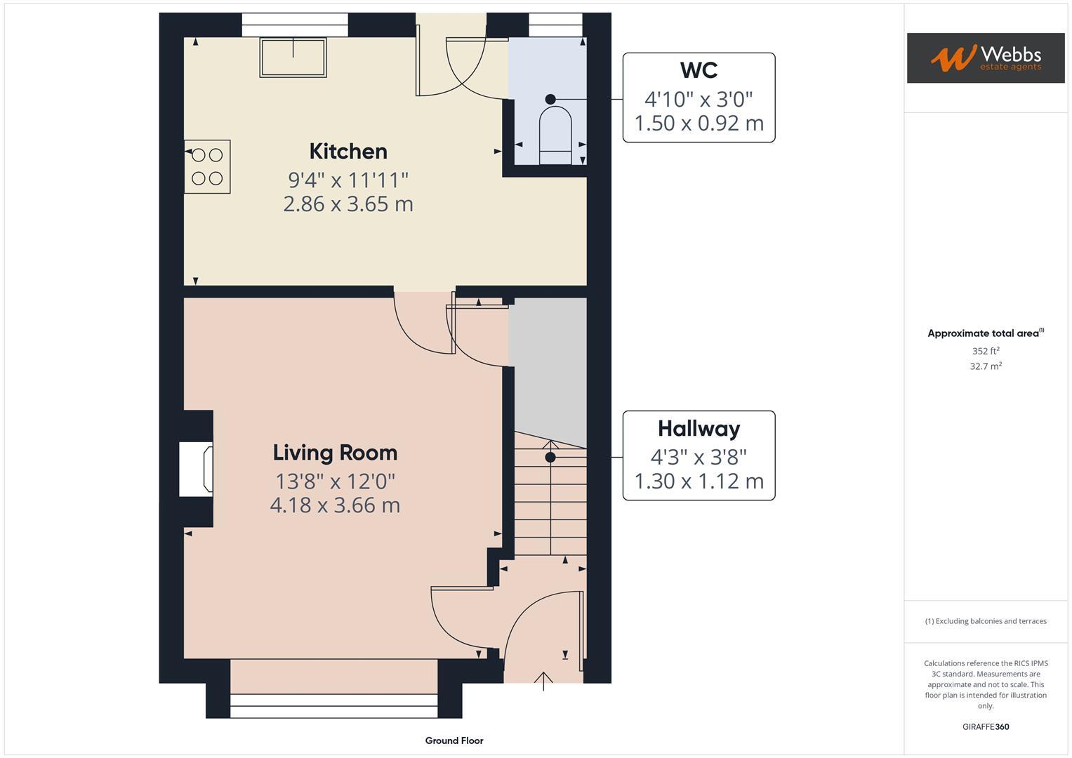 Queen Street, Rugeley floorplan