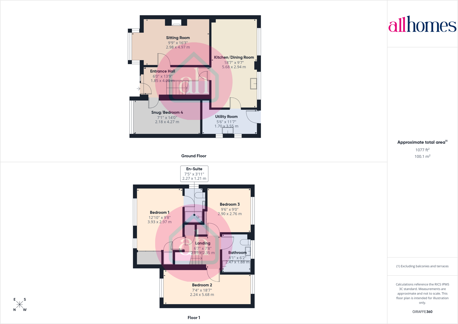 Thomas Close, Ixworth floorplan