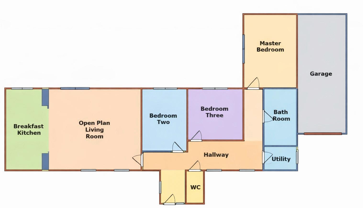 Water Street, Burntwood, WS7 1AW floorplan