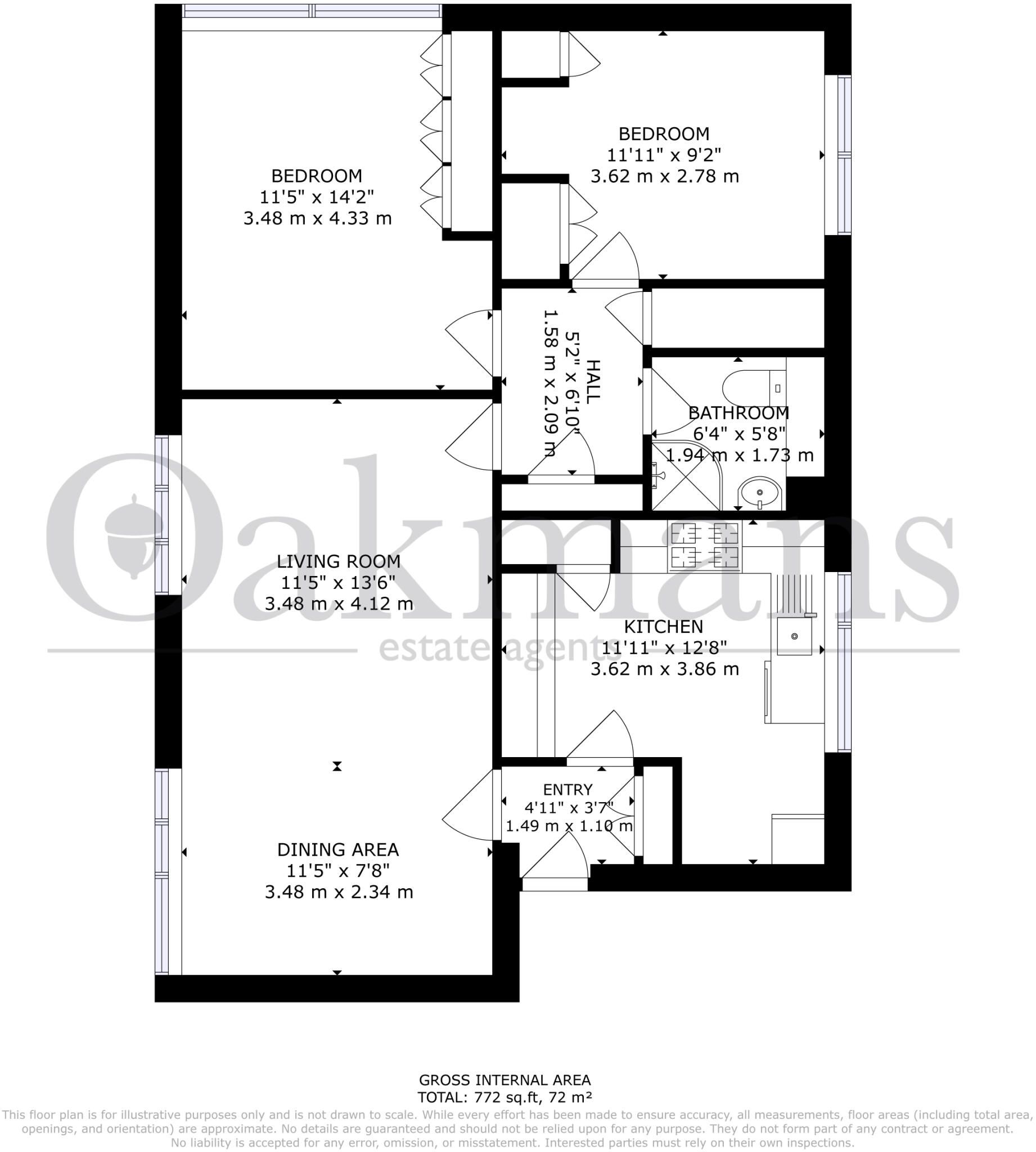 Whetstone Close, Birmingham, B15 floorplan