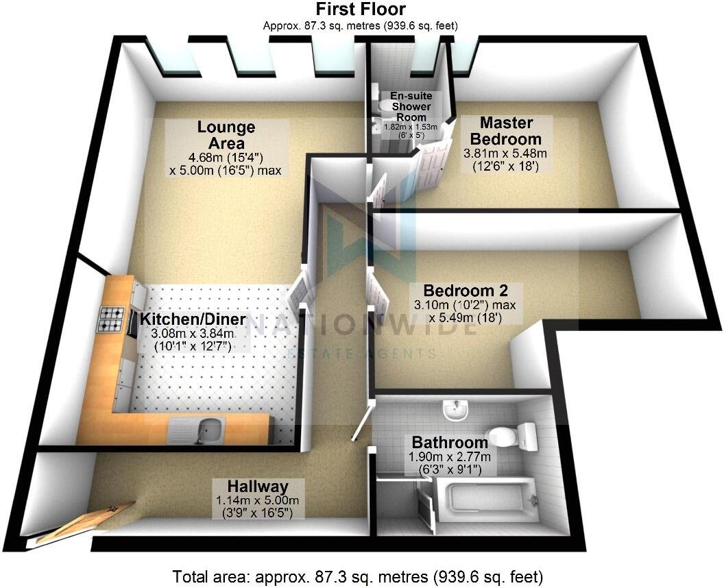 Basilica Apartments, Barbers Lane, Northwich floorplan