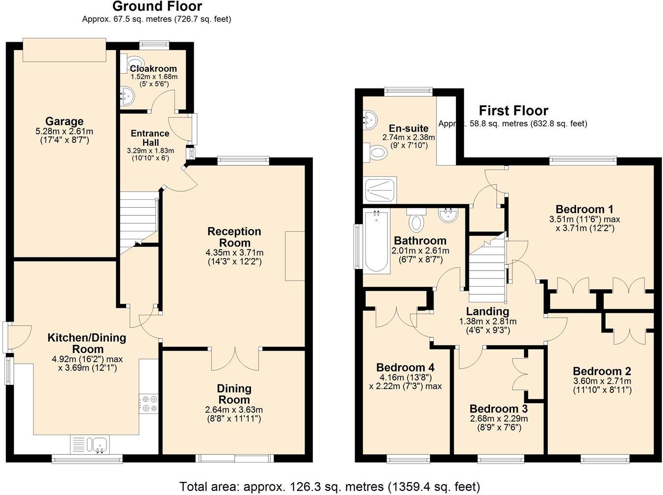 Whitecotes Park, Walton, Chesterfield floorplan