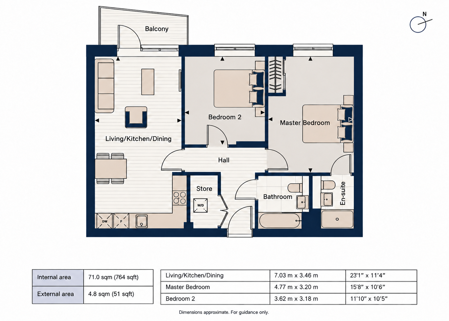 Bennett Court, Pitcher Lane, Ashford, TW15 floorplan