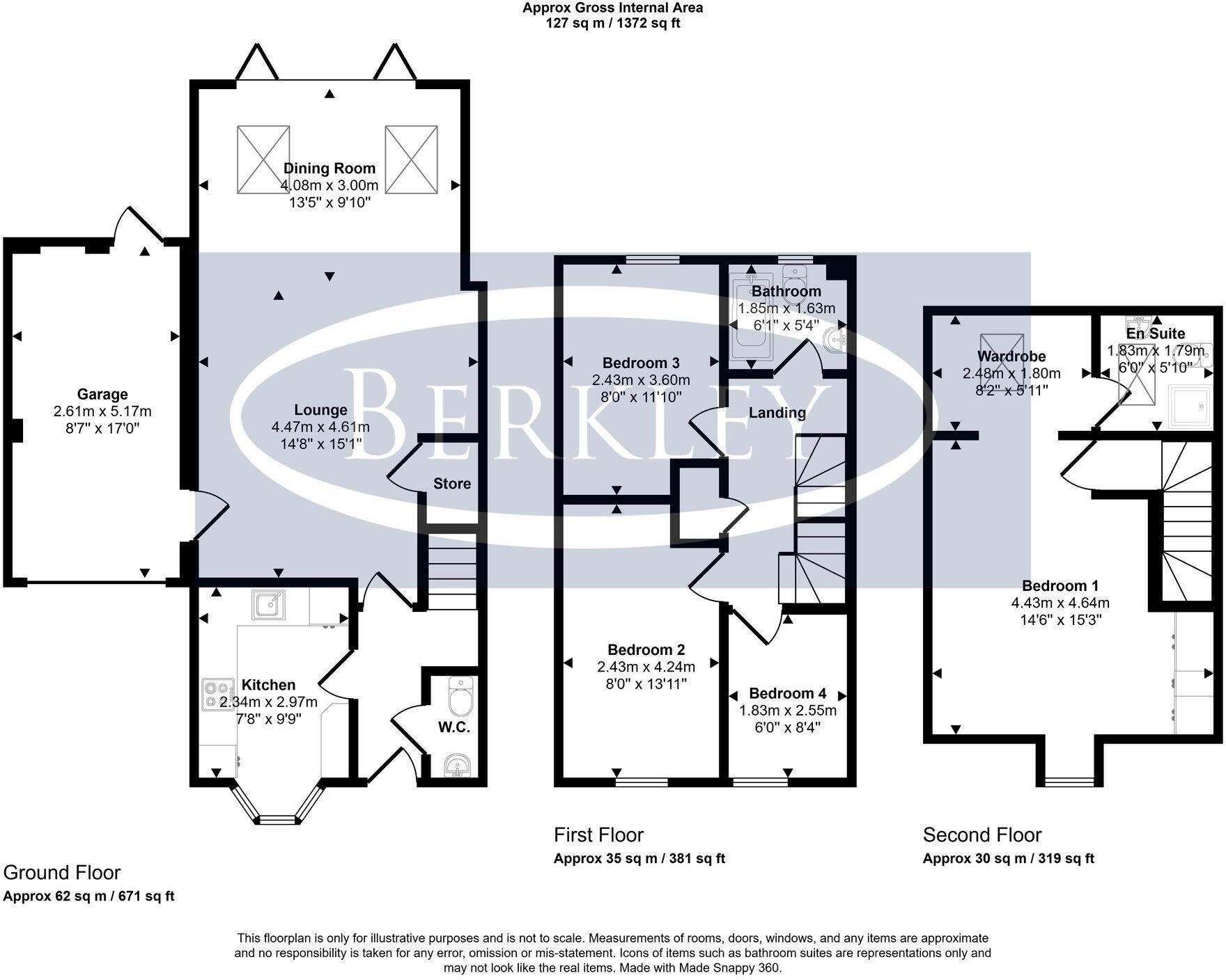 Polwell Road, Kibworth Harcourt, LE8 floorplan
