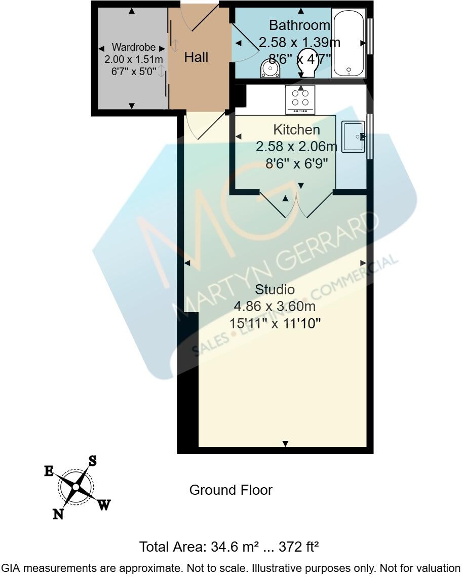 Fortis Green, London, N2 floorplan