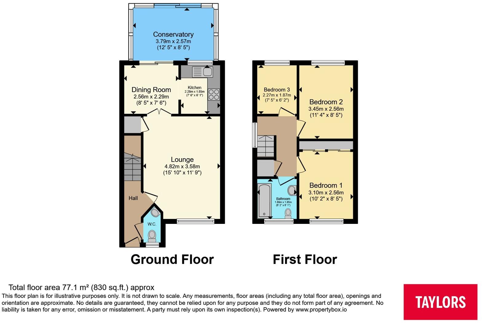 Wheatfield Drive, Bradley Stoke, Bristol, Gloucestershire, BS32 floorplan