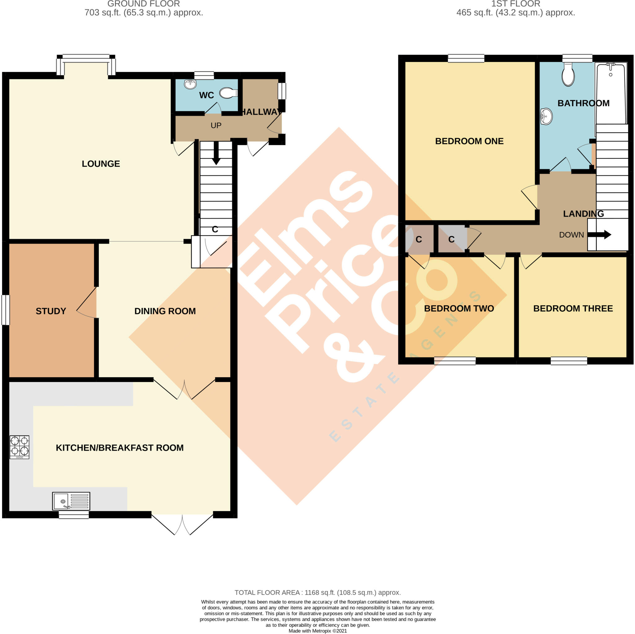 Marram Close, Stanway floorplan