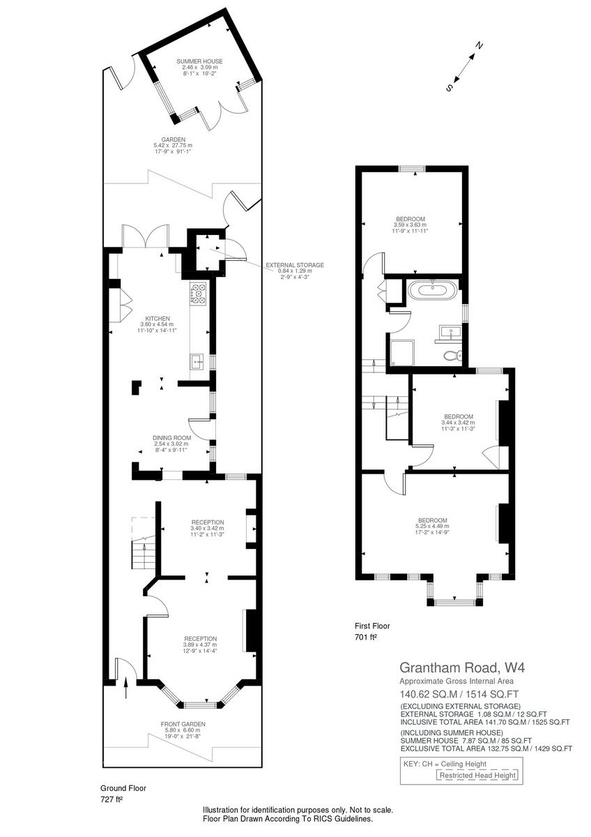 Grantham Road, London, W4 floorplan