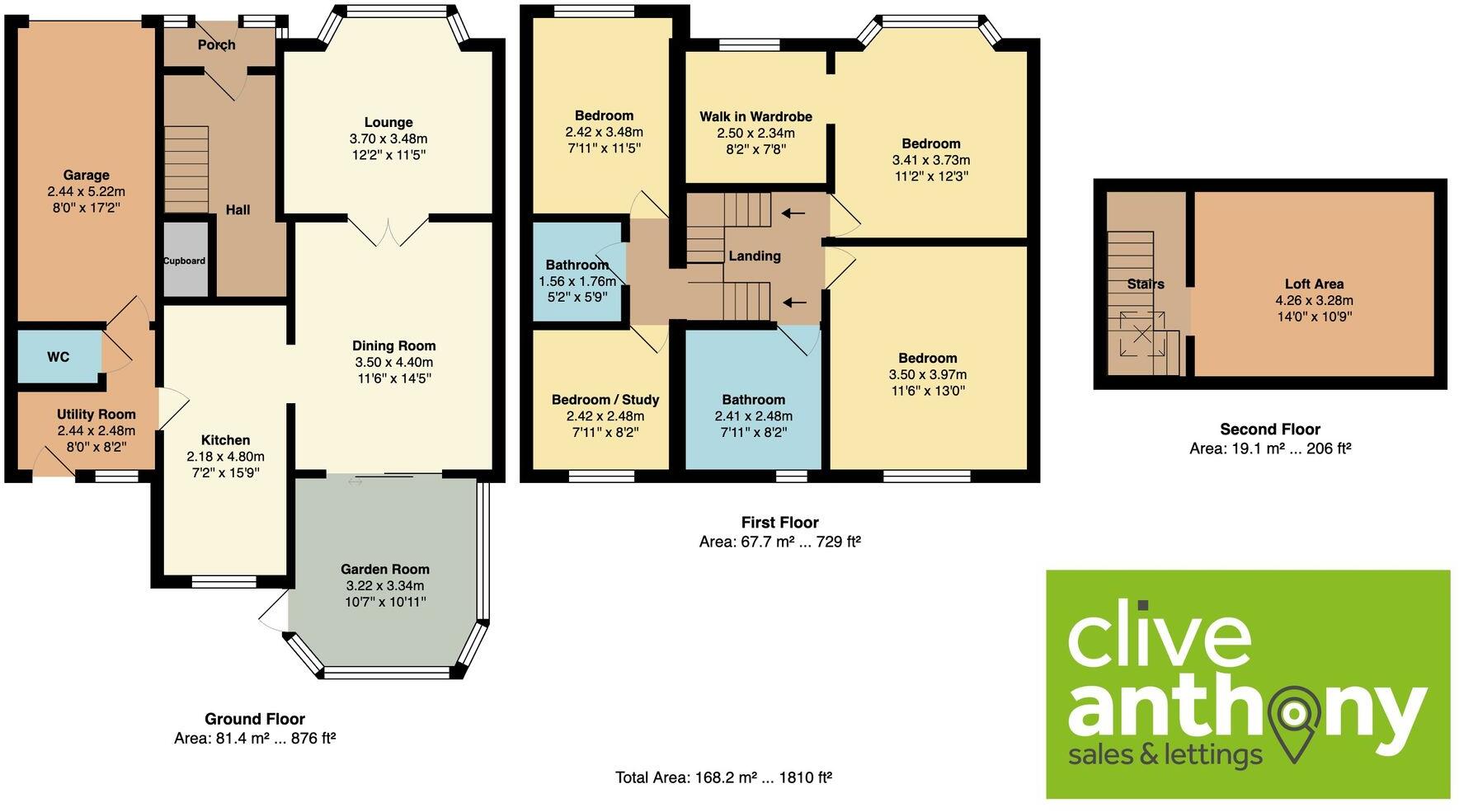 Warwick Avenue, Whitefield, M45 floorplan