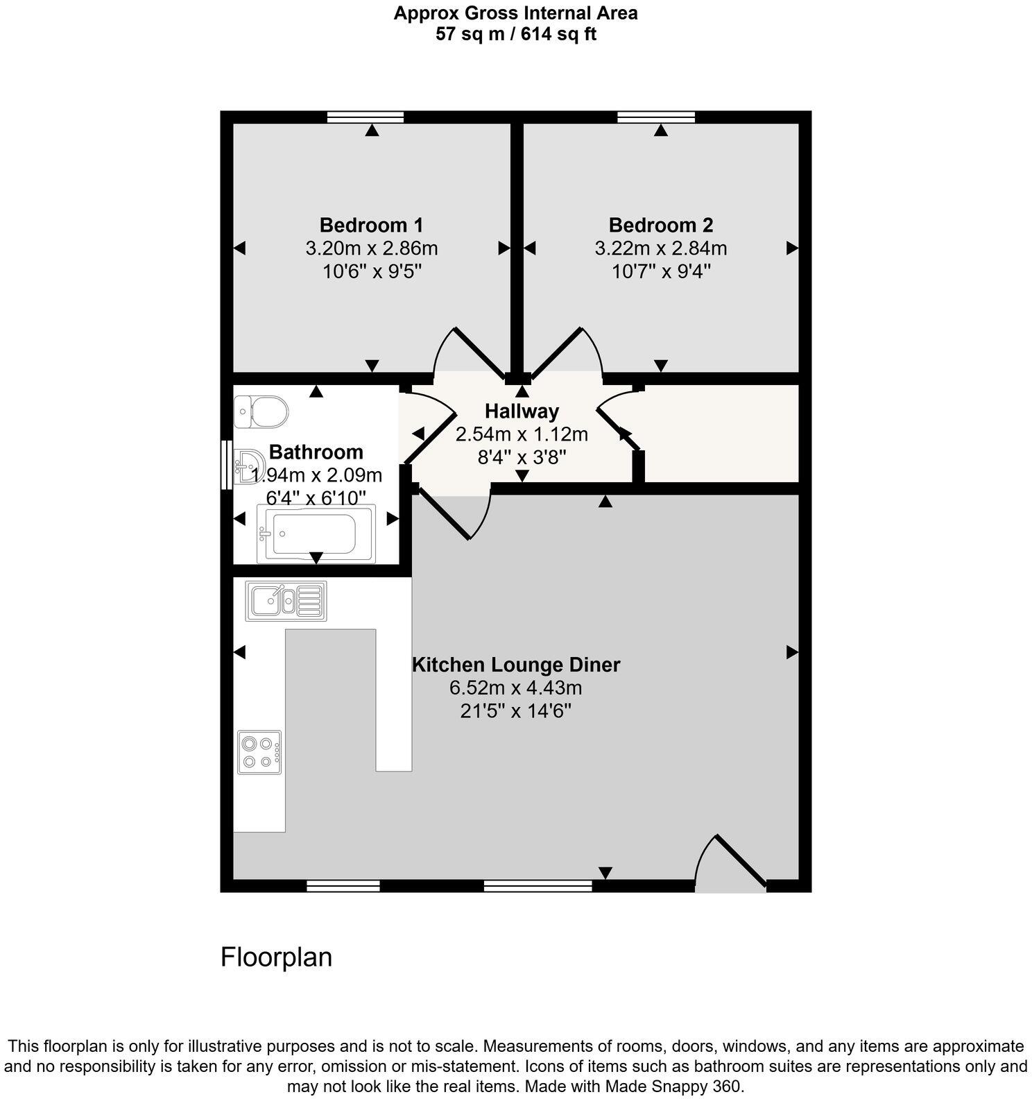 Liverpool Road, Cadishead, M44 floorplan