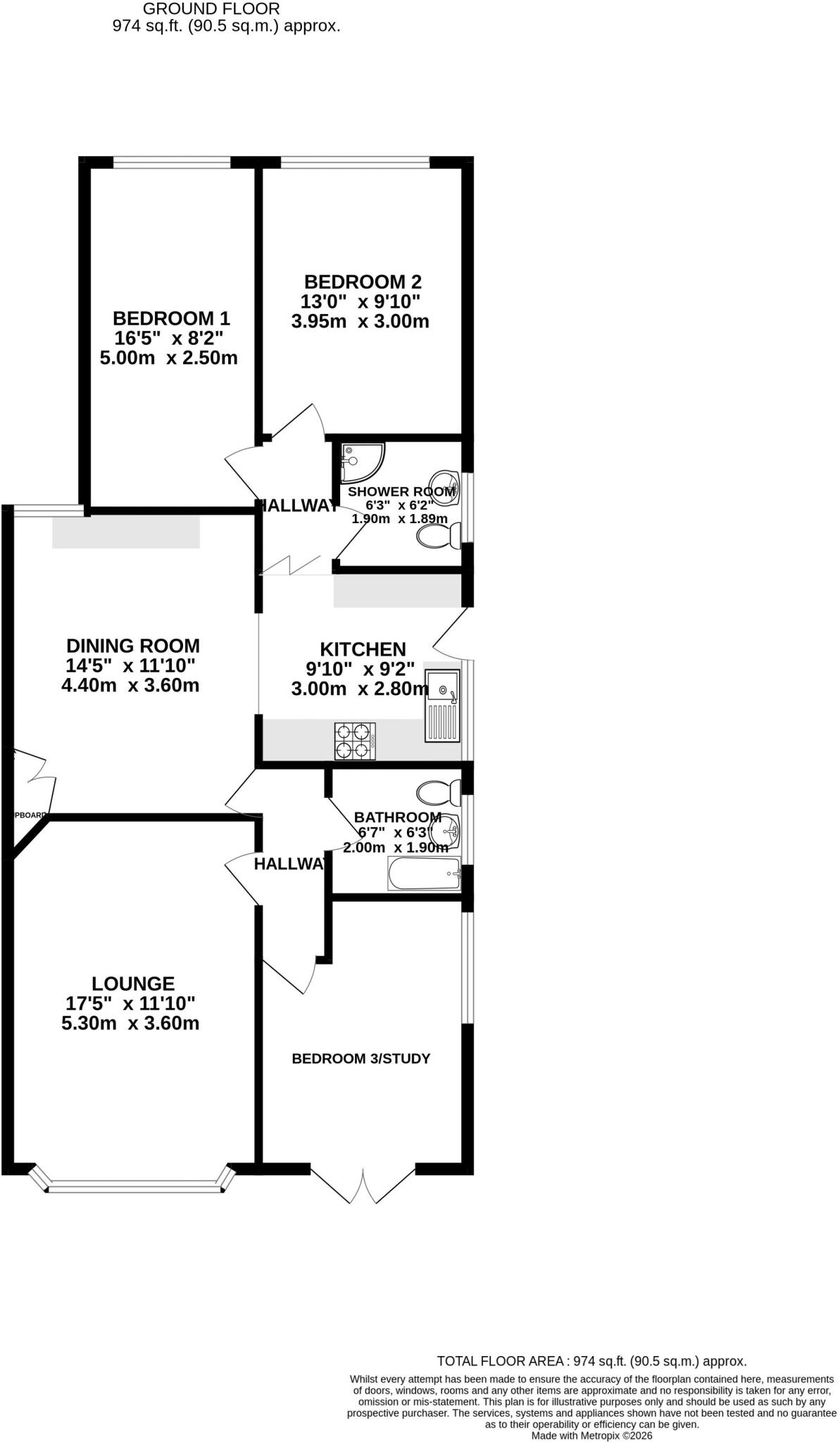 Manor Road, Scunthorpe floorplan