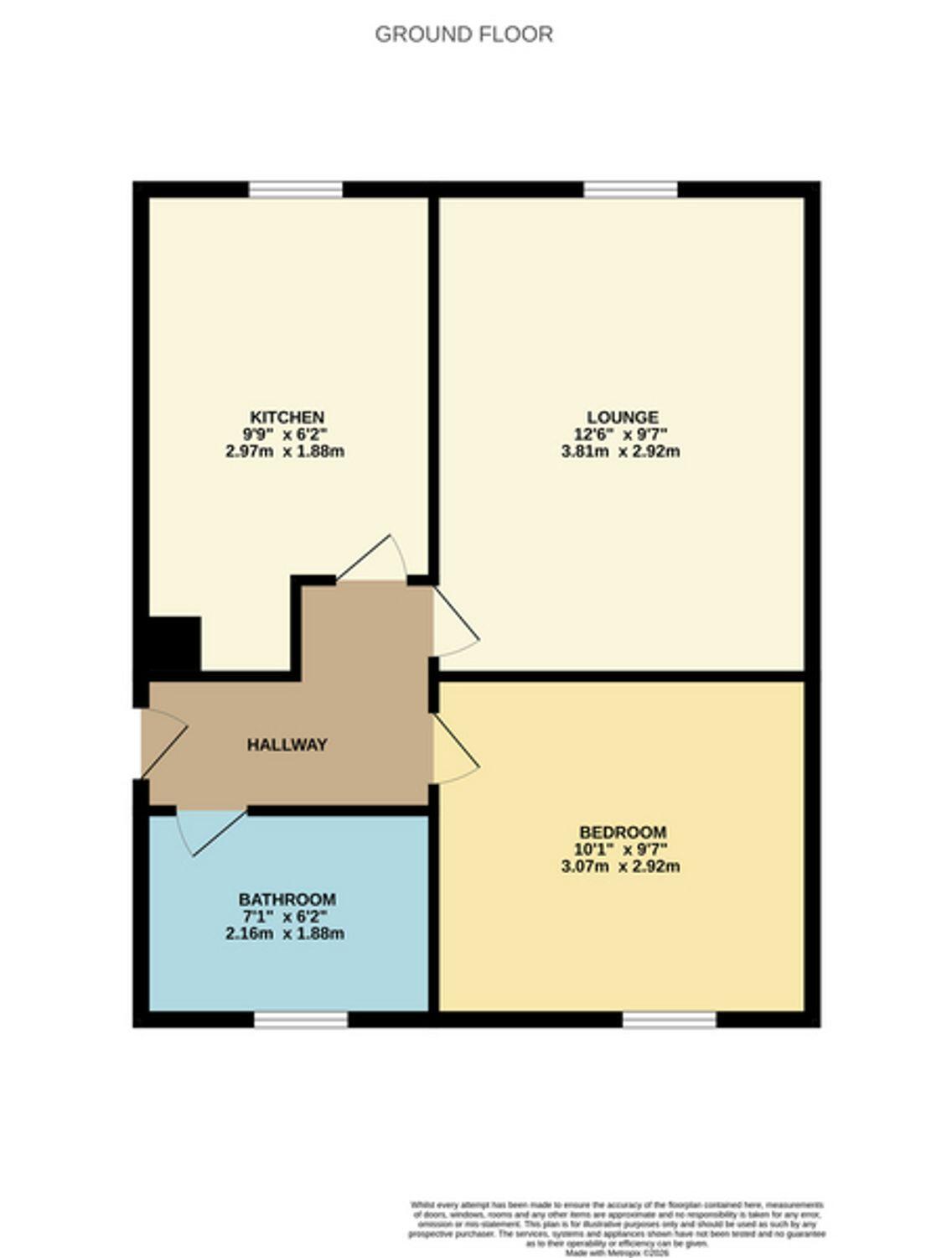 Hollycourt, Forest Town, NG19 floorplan
