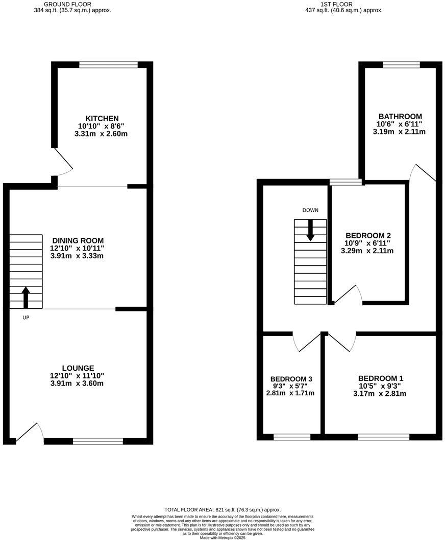 Dane Street, Congleton floorplan