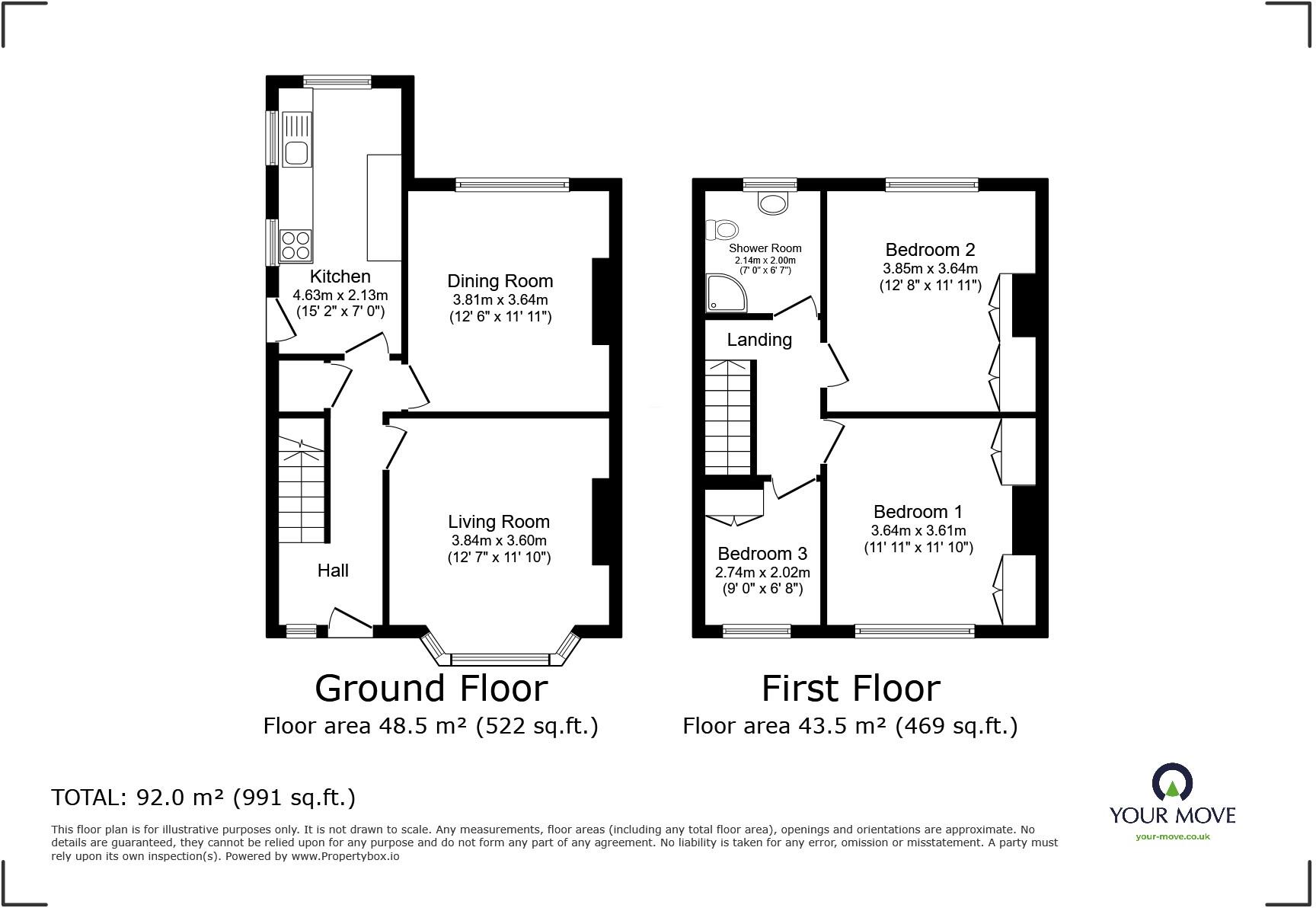Clarence Road, Swinton, Manchester, Greater Manchester, M27 floorplan