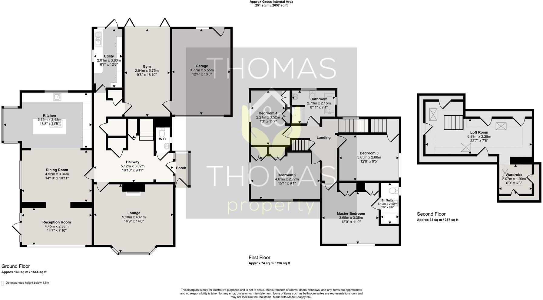 Maidenhall, Highnam floorplan