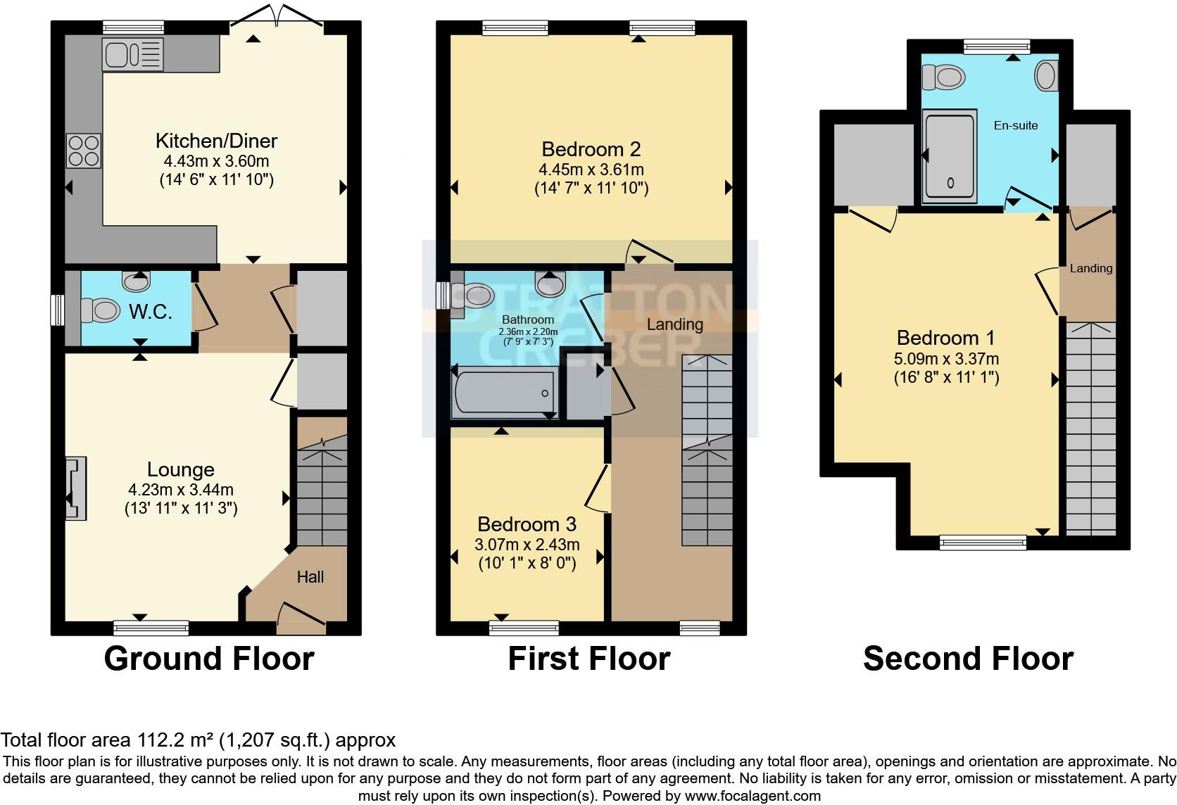 My Lords Road, Fraddon, St. Columb, Cornwall, TR9 floorplan