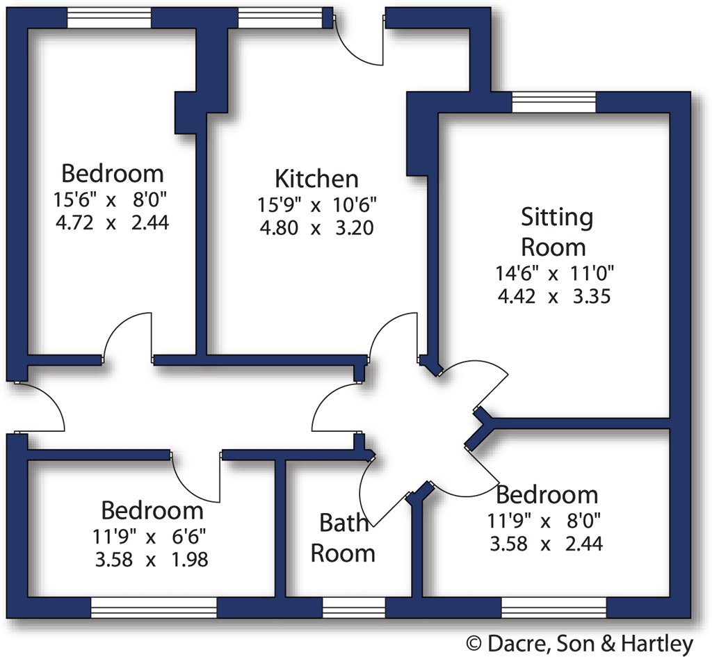 Hainworth Wood Road North, Keighley, West Yorkshire, BD21 floorplan