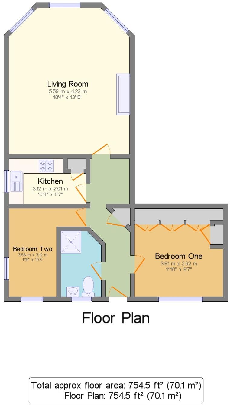 28 Buxton Old Road, Disley. SK12 floorplan